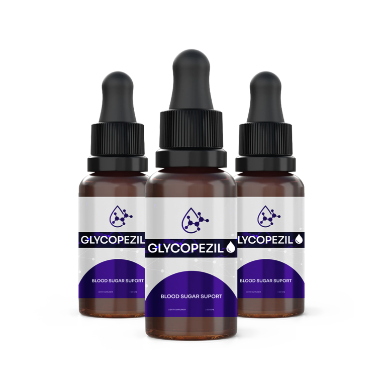 GlycoPezil Blood Sugar Support Supplement - 3 Bottles